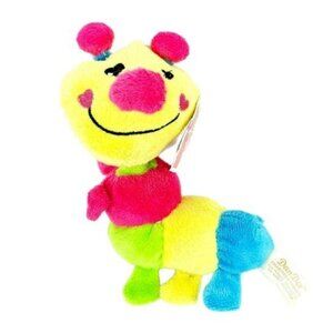 Dan Dee Caterpillar Plush Colorful Hearts Bobble Head Friends Stuffed Animal